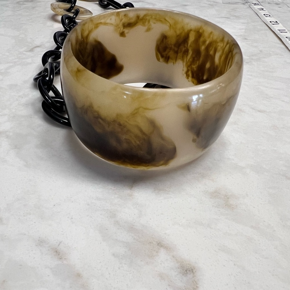 Talbots black and tan colored bracelet